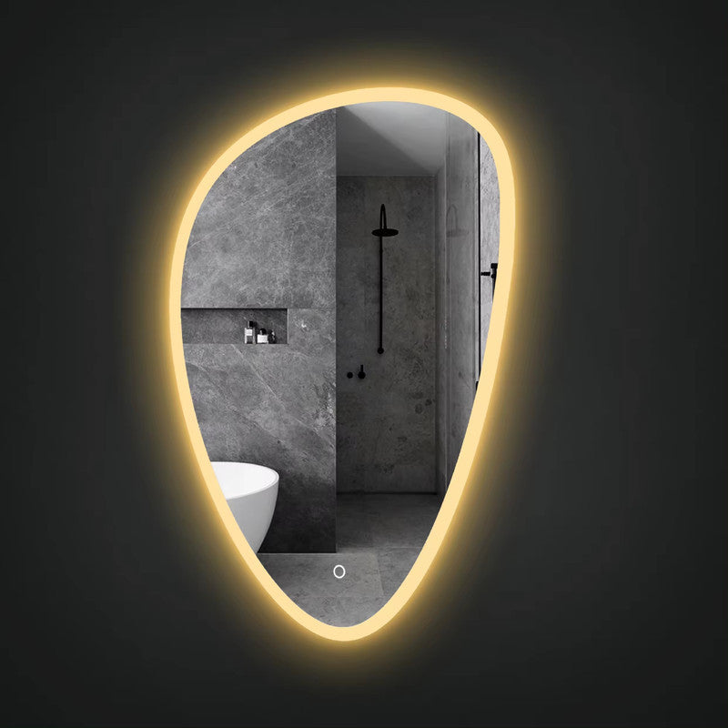 Newly Designed House Decoration Wall-mounted Defogger Bathroom LED Mirror